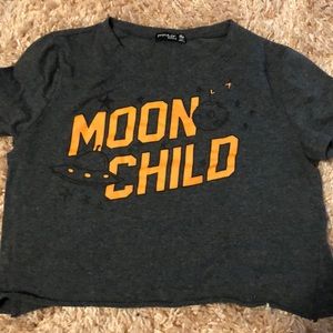 Medium “moon child” Croptop